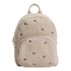 Zaino Teddy Sabbia con Fiorellini - Teddy Backpack Sand