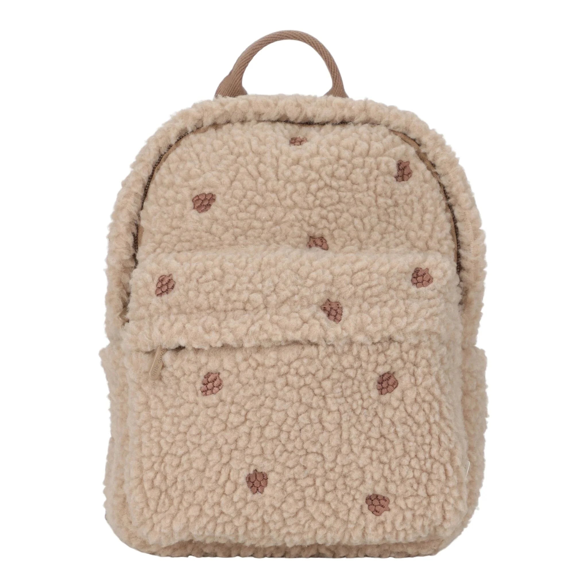 Zaino Teddy Sabbia con Pigne - Teddy Backpack Sand Taupe
