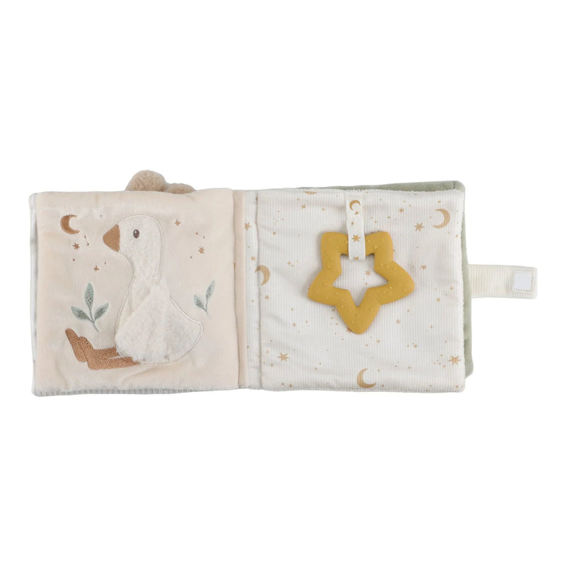 Libro Morbido Beige Coniglietto Multi Attività con Gancio Passeggino Newborn Baby Bunny - Activity Booklet Beige Newborn Naturals Baby Bunny