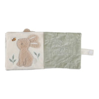 Libro Morbido Beige Coniglietto Multi Attività con Gancio Passeggino Newborn Baby Bunny - Activity Booklet Beige Newborn Naturals Baby Bunny