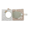 Libro Morbido Beige Coniglietto Multi Attività con Gancio Passeggino Newborn Baby Bunny - Activity Booklet Beige Newborn Naturals Baby Bunny