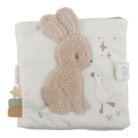 Libro Morbido Beige Coniglietto Multi Attività con Gancio Passeggino Newborn Baby Bunny - Activity Booklet Beige Newborn Naturals Baby Bunny