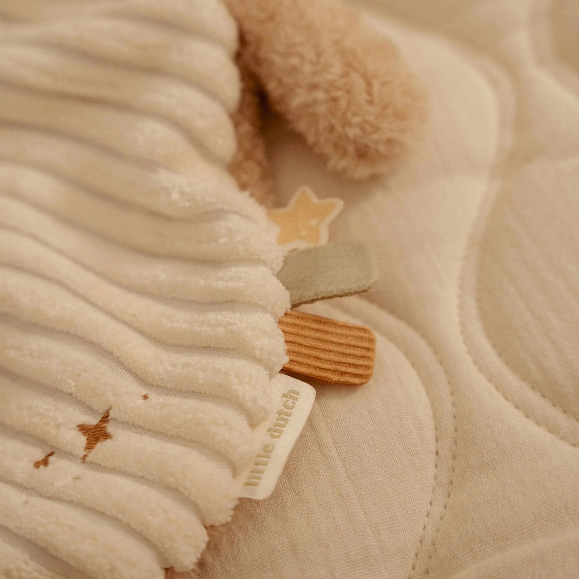Doudou Beige Coniglietto Cuddle Cloth Beige Newborn Naturals (LD8402)