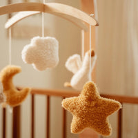 Giostrina Musicale in Legno Beige Newborn Naturals - Little Dutch Wooden Music Beige Newborn Naturals
