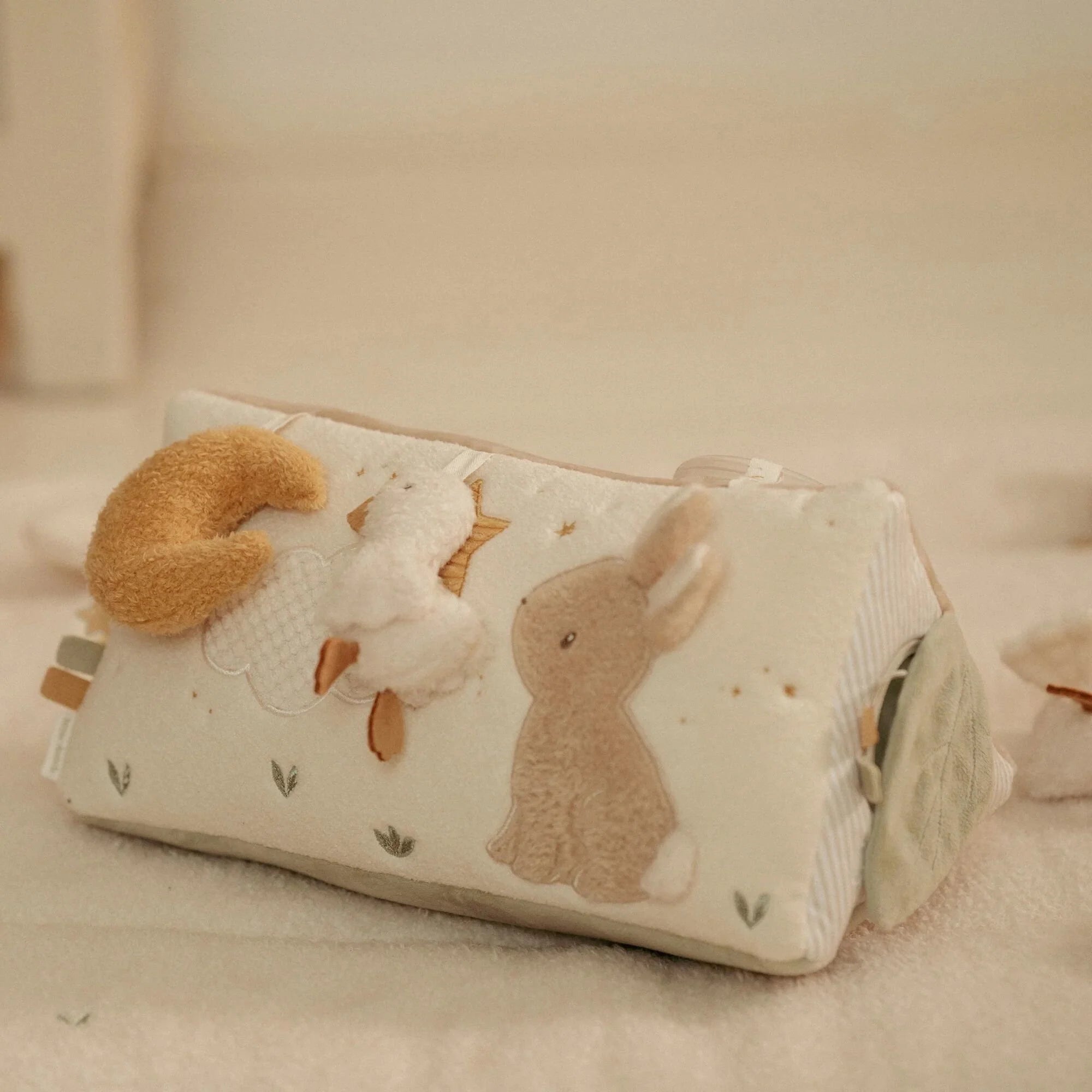 Triangolo Attività Bianco Newborn Naturals Baby Bunny & Bunny Goose - Activities Triangle White Newborn Naturals