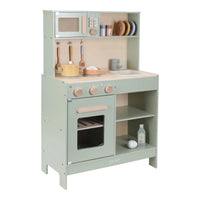 Cucina Giocattolo in Legno Verde - Wooden Play Kitchen Green Essentials