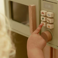 Cucina Giocattolo in Legno Verde - Wooden Play Kitchen Green Essentials