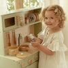 Cucina Giocattolo in Legno Verde - Wooden Play Kitchen Green Essentials