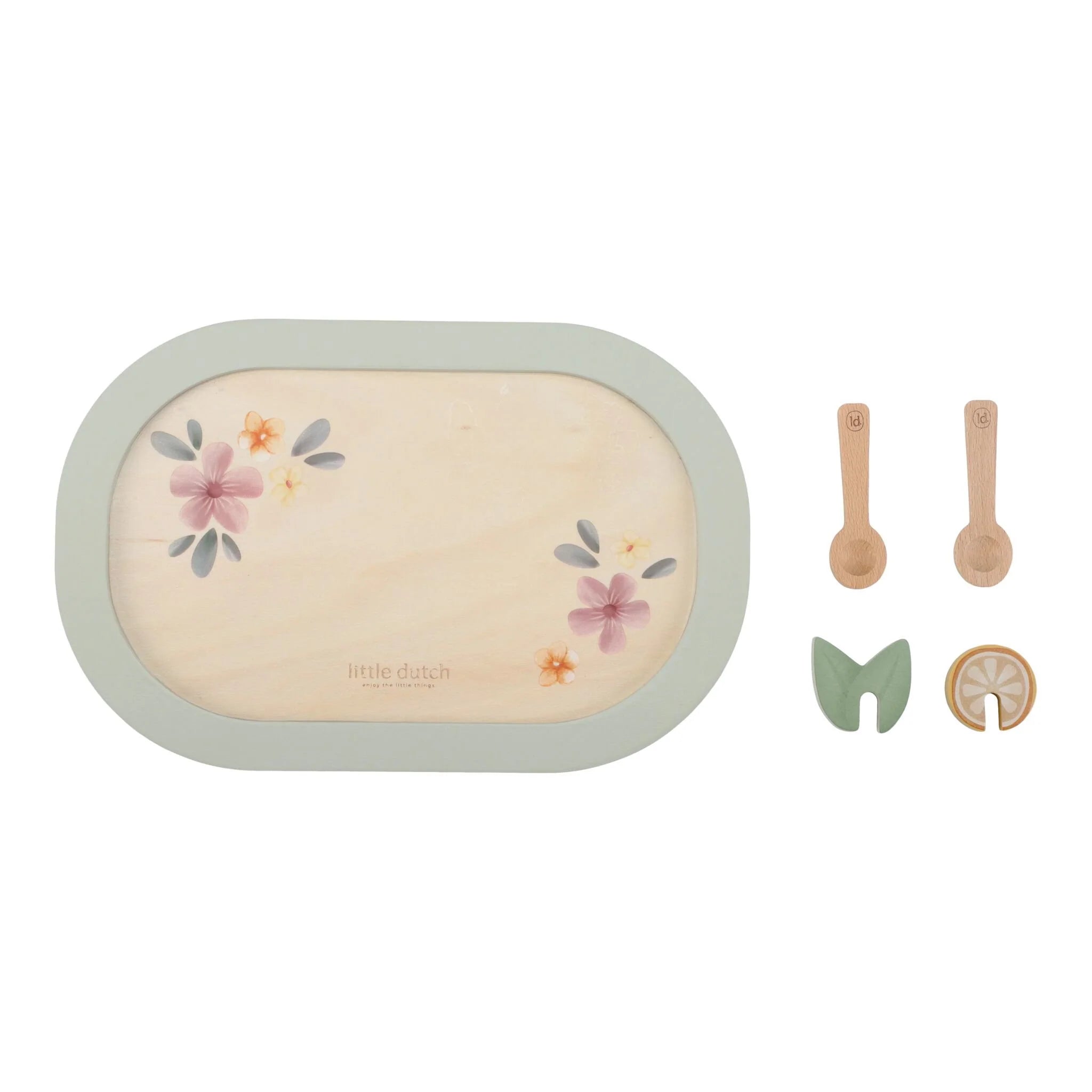 Servizio da Té in Legno Set da tè in legno - Wooden Ttea Set (LD2507)