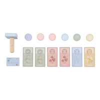 Registratore di Cassa in Legno con Pos e Lettore Barcode - Wooden Cash Register with Scanner and Card Reader (LD2511)