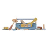 Cassetta degli Attrezzi in Legno Blu - Wooden Toolbox Blue Essentials