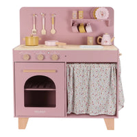 Cucina Rosa Giocattolo in Legno  - Wooden Play Kitchen Pink Essentials (LD2501)