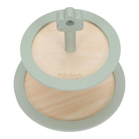 Cake Stand in Legno Verde - Wooden étagère Green Essentials