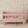 Lettino per Bambole in Legno Rosa - Wooden Doll Bed Pink Essentials