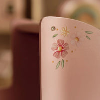 Carrozzina per Bambole in Legno Rosa - Wooden Doll Pram Pink Essentials