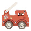 Camion dei Pompieri con Personaggio in Legno - Wooden Fire Truck Red Essentials (LD2528)