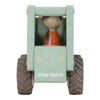 Betoniera in Legno - Wooden Cement Truck Green Essentials (LD2529)