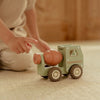 Betoniera in Legno - Wooden Cement Truck Green Essentials (LD2529)