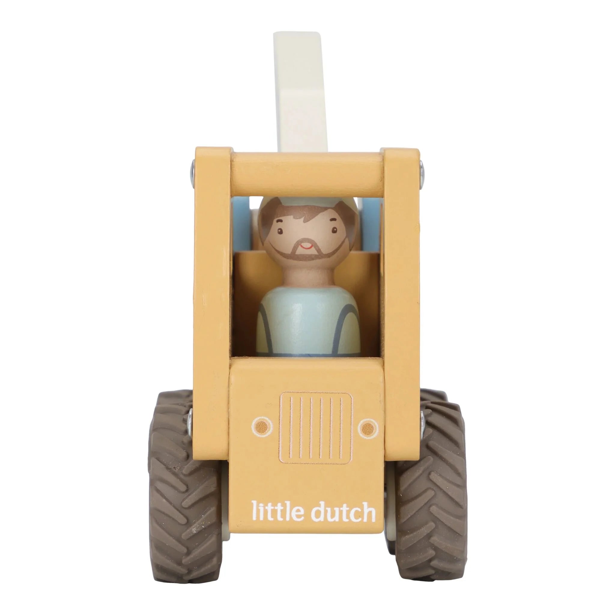 Gru in Legno - Wooden Crane Yellow Essentials (LD2530)