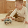 Auto della Polizia in Legno Blu - Wooden Police Car Blue Essentials