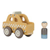 Taxi Giallo in Legno - Wooden Taxi Yellow Essentials (LD2533)