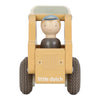 Taxi Giallo in Legno - Wooden Taxi Yellow Essentials (LD2533)