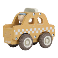 Taxi Giallo in Legno - Wooden Taxi Yellow Essentials (LD2533)