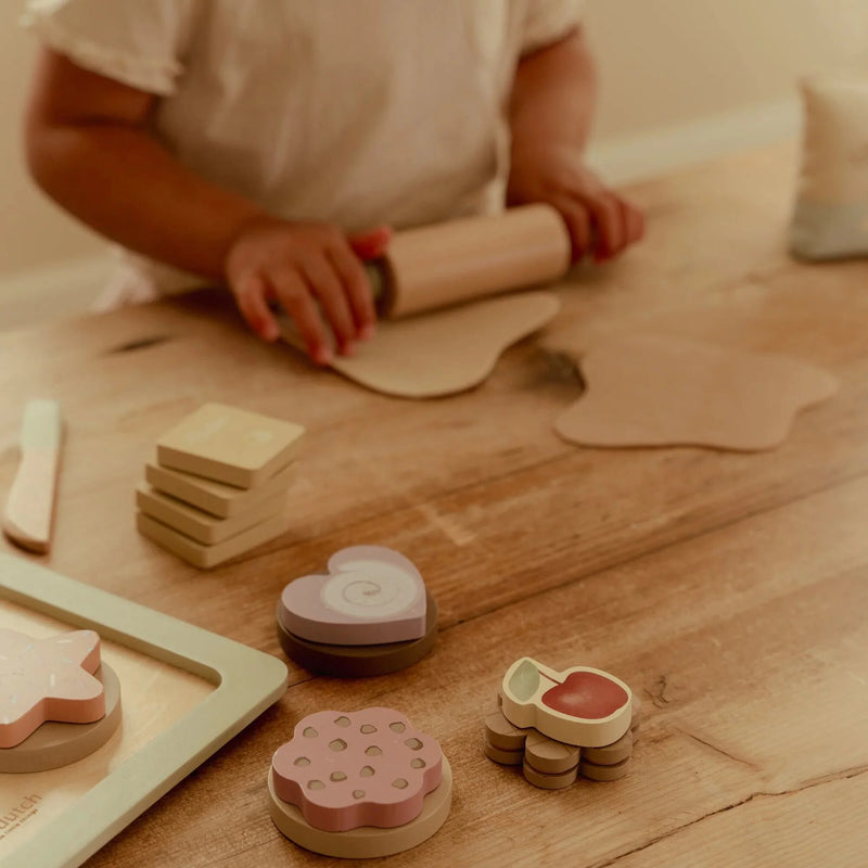 Set Pasticceria in Legno - Wooden Baking Set Multicolored Essentials