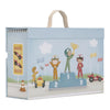 Set Gara Pista Macchinine in Legno con Custodia da Gioco - Wooden Racetrack in Play Case Multicolored Essentials
