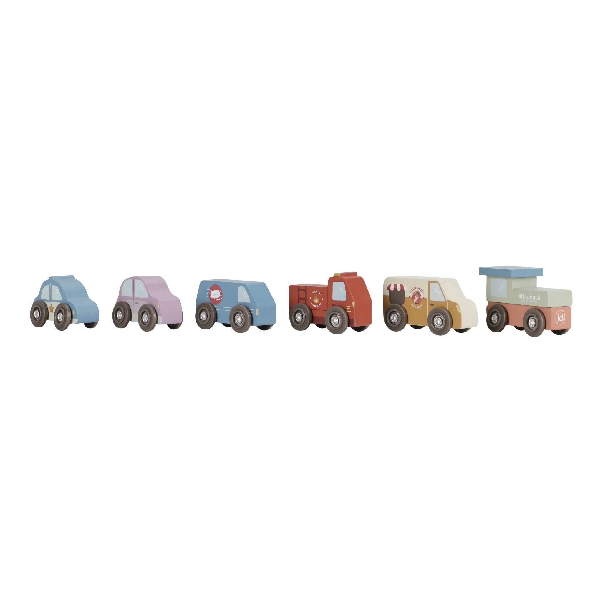 Little Dutch | Torre Impilabile con 6 Auto | LD2525
