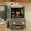Macchina Furgone della Polizia in Legno Blue - Wooden Police Car Blue Essentials (LD2541)