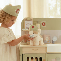 Banco da Veterinario in Legno Verde - Wooden Veterinary Practice Green Essentials (LD2546)