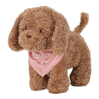 Peluche Cane Jackie con Trasportino - Cuddle Dog Jackie in Bag Multicolored Essentials (LD4518)