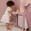 Cucina Rosa Giocattolo in Legno  - Wooden Play Kitchen Pink Essentials (LD2501)