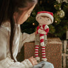Bambola Elfo di Natale Jim 35 Cm. - Christmas Doll Jim Red Christmas (LD4874)