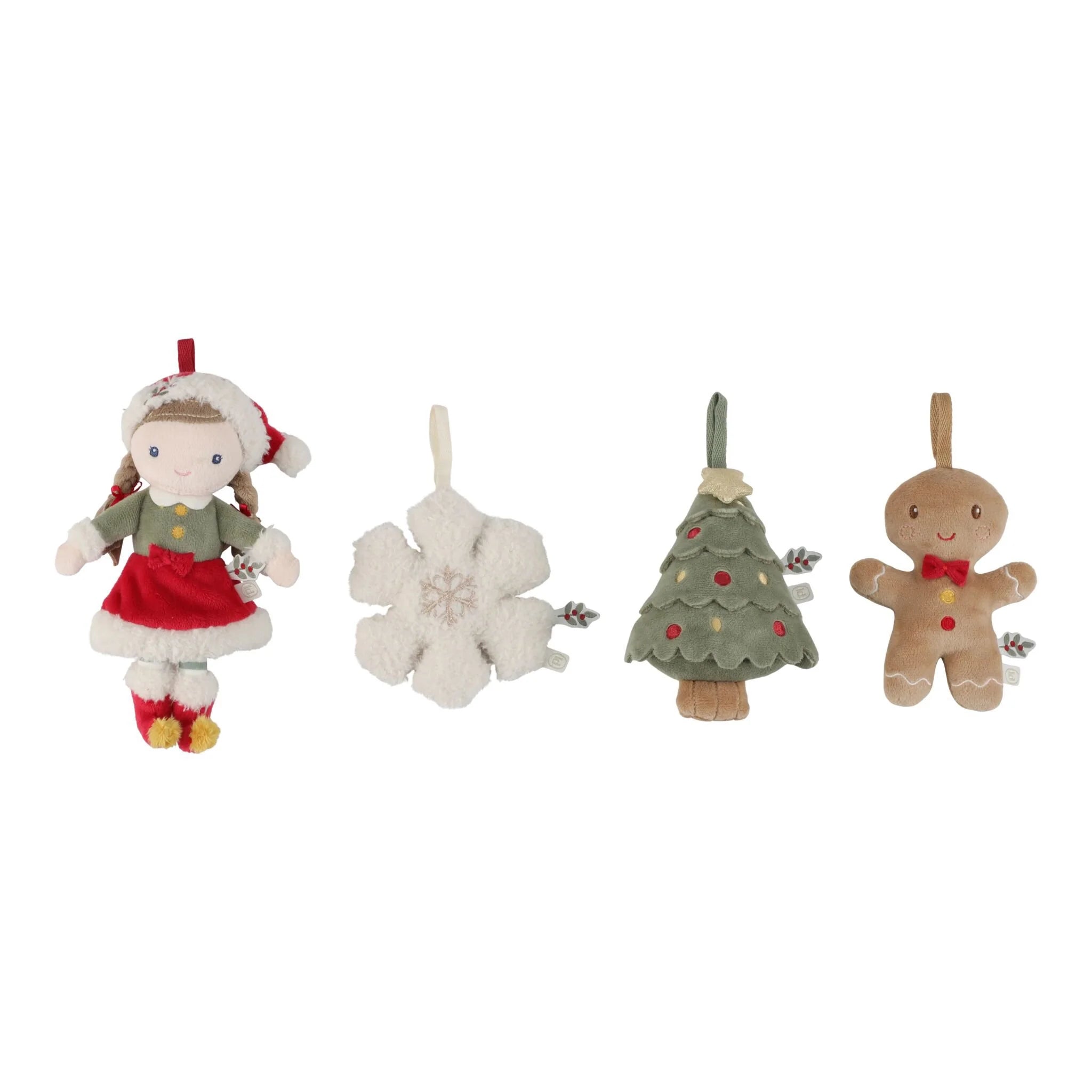 Addobbi Natalizi Rosa Set - Christmas Ornaments Rosa Set Multicolored Christmas (LD4876)