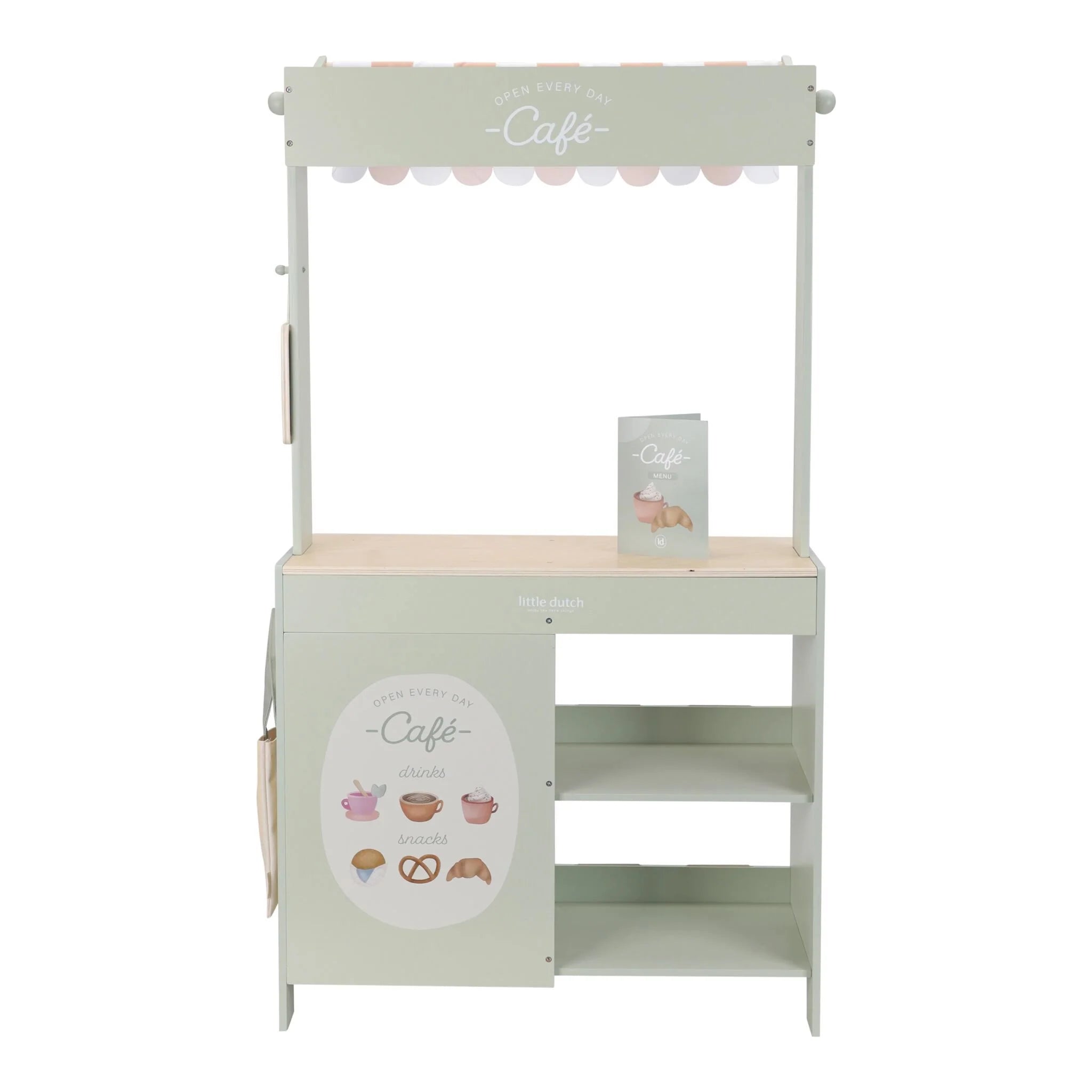 Chiosco Bar Verde - Wooden Market Stall Green Essential