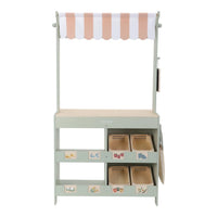 Chiosco Bar Verde - Wooden Market Stall Green Essential