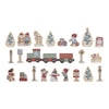 Calendario dell'Avvento Set Trenino in Legno - Advent Calendar Train Track Essentials (LD4880)