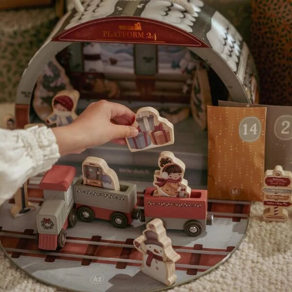 Calendario dell'Avvento con Trenino Little Dutch