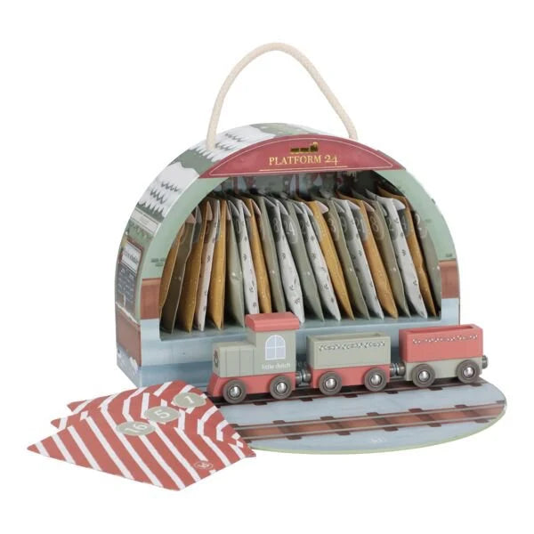 Calendario dell'Avvento con Trenino Little Dutch