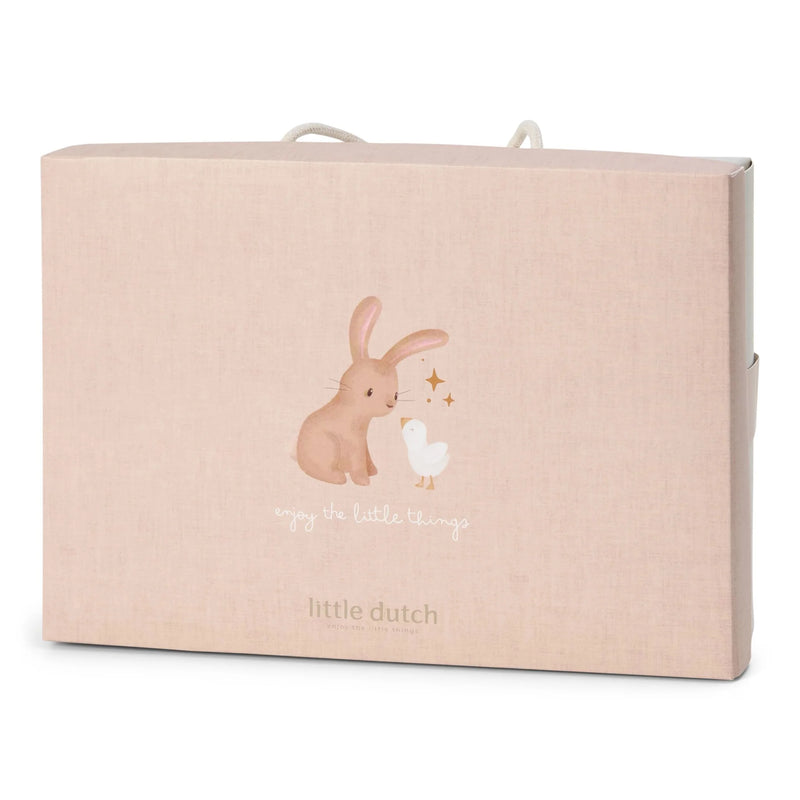 Confezione Regalo Luna e Stelle Moon and Stars Bianca - Gift Box White Newborn Naturals Monn and Stars Little Goose