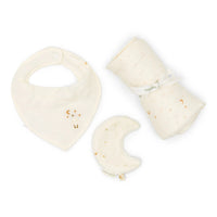 Confezione Regalo Luna e Stelle Moon and Stars Bianca - Gift Box White Newborn Naturals Monn and Stars Little Goose