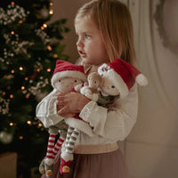 Bambola Elfo di Natale Jim 35 Cm. - Christmas Doll Jim Red Christmas (LD4874)