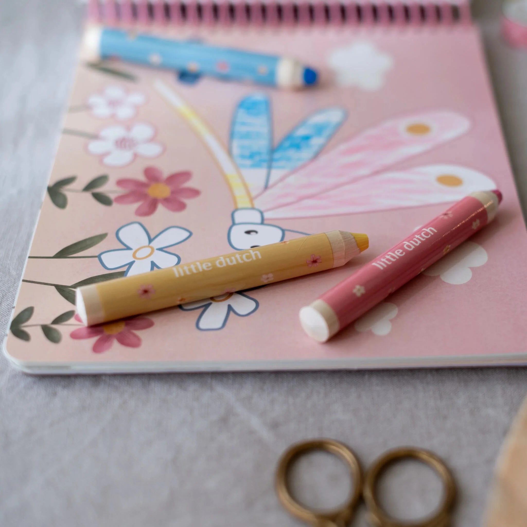 Little Dutch | Libro da Colorare Rosa | 126848