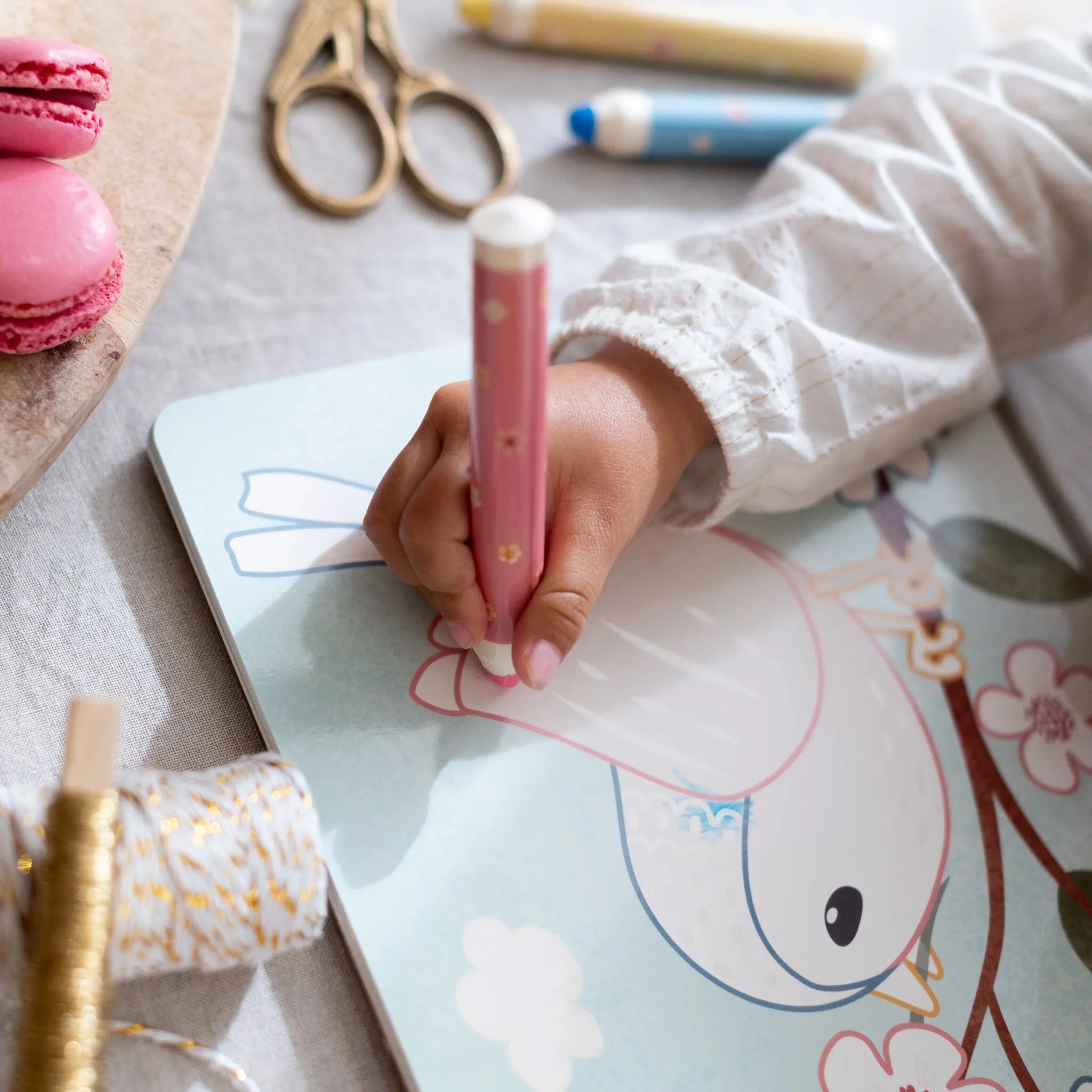 Little Dutch | Libro da Colorare Rosa | 126848
