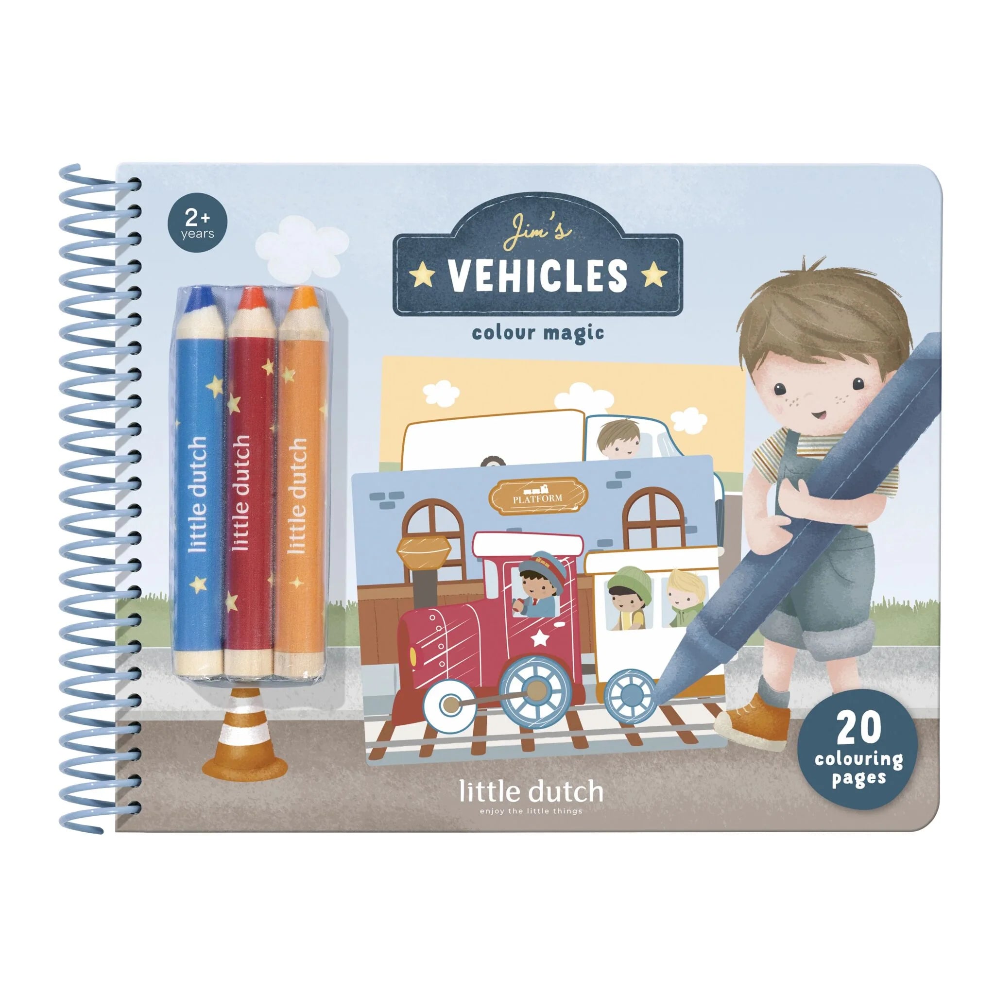 Little Dutch | Libro da Colorare Jim | 126855
