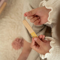 Toelette in Legno Rosa Tavolo delle Vanità Toeletta Specchiera - Wooden Dressing Table Pink (LD2516)