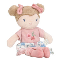 Bambola Morbida da Abbraccio Rosa 10 Cm. - Cuddle Mini Doll Rosa (LD4681)