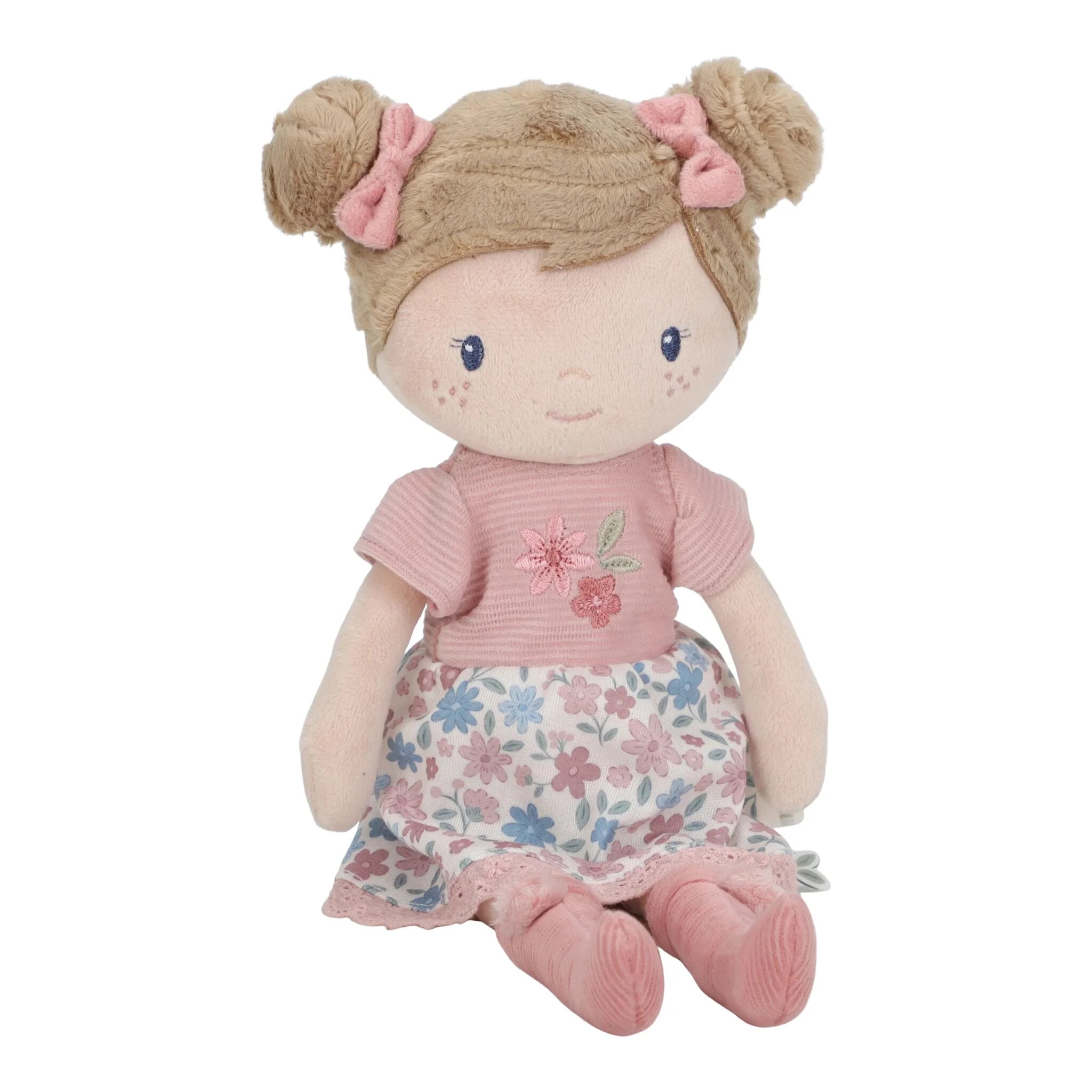 Bambola Morbida da Abbraccio Rosa 35 Cm. - Hug Doll Rosa (LD4665)